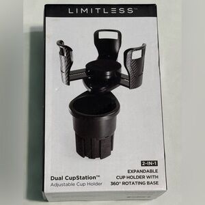 Dual CupStation Adjustable Cup
NWT
Holder - Black